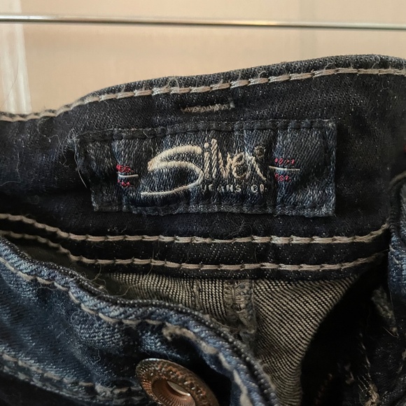 Silver Jeans Tall Long length 33x37 Suki - Picture 5 of 7